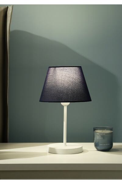 HOMİNG Navy Blue Marine Series White Lampshade - Ayd-3332