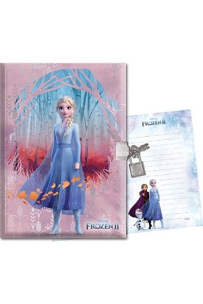 KESKİN COLOR 14x20 Frozen Ii Locked Memory Book
