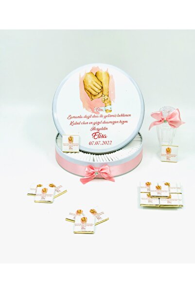 TuNa Chocolate Isme Özel Kız Bebek Çikolatası