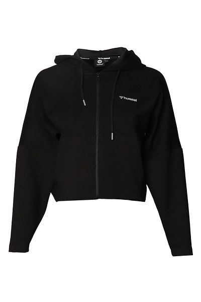 hummel Hmlmojave 921527 -2001 Black Women's Zip Hoodie Jacket - F