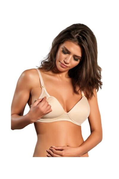 Liza Cup Nursing Bra Skin Color Size 100