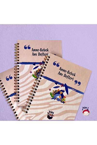 YihuBox Anne Bebek Hamilelik Ve Bebek Anı Defteri (ajanda)