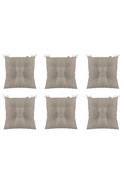 TEZKOTEKSTİL Pernă de scaun pătrată Pofidik, combinație de 6 piese, 40 X 40 c...