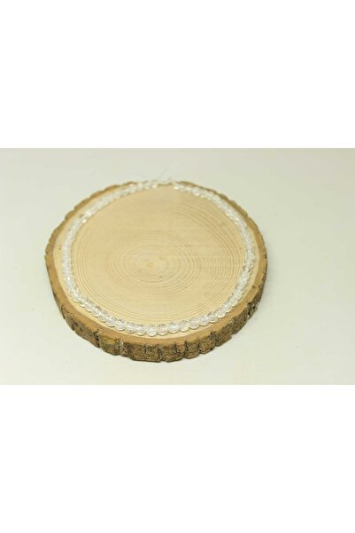 Yasamtohumu سوار من حجر النيسيف نصف سلسلة 6 مم (طوله 18 سم)