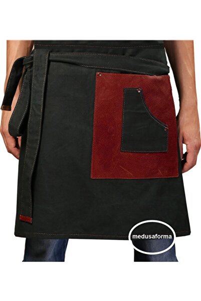 medusaforma مريلة مطبخ بيلدن ماستر شيف مقهى مطعم الشيف النادل كوك تصفيف الشعر...