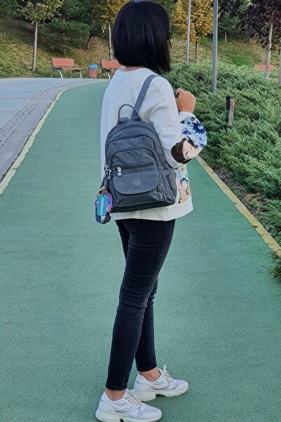 NEMO BAGS Unisex Gri Sırt Çantası Günlük Kullanım Spor Çantası Su Geçirmez Kı...