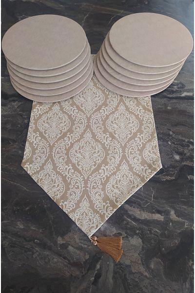 dehaberk Σετ Runner με σχέδιο Damask και Supla 12 ατόμων