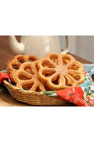 Nar kalıp Stainless Iron Dessert Mold Flower Pattern