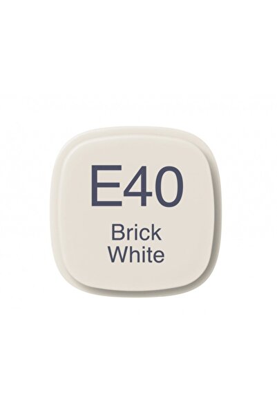 Copic قلم ماركر E40 بريك وايت