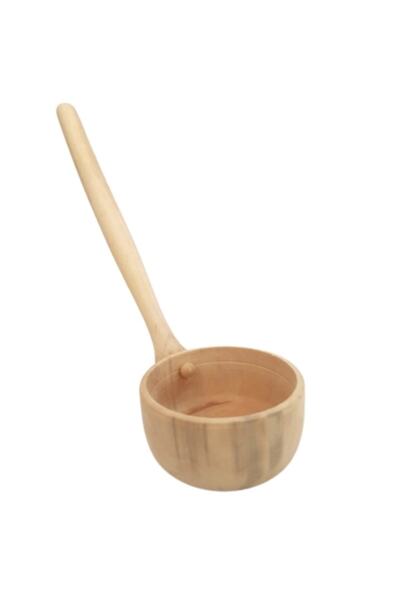 Genel Markalar Ahşap Şimşir Kepçe Doğal Ahşap Çorba Kepçesi Şimşir Kaşık Taht...