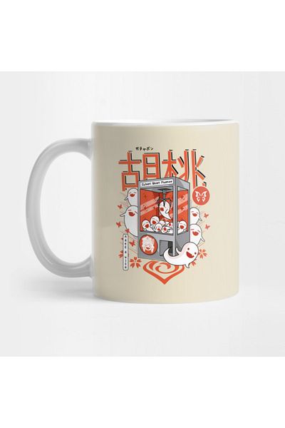 Pixxa Hu Tao Plush Machine Mug Cup