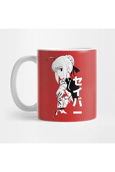 Pixxa Fate/stay Night & Fate/zero - Saber Mug