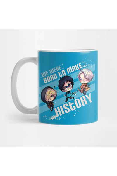 Pixxa Born To Make History Yuri!!!On Ice Mug Cup