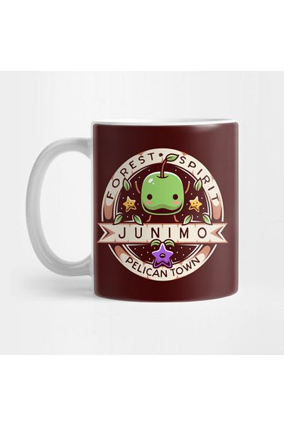 Pixxa Junimo Forest Spirit Stardew Valley Mug Cup
