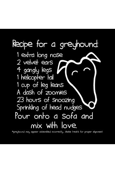 Pixxa Recipe For A Greyhound White Mug
