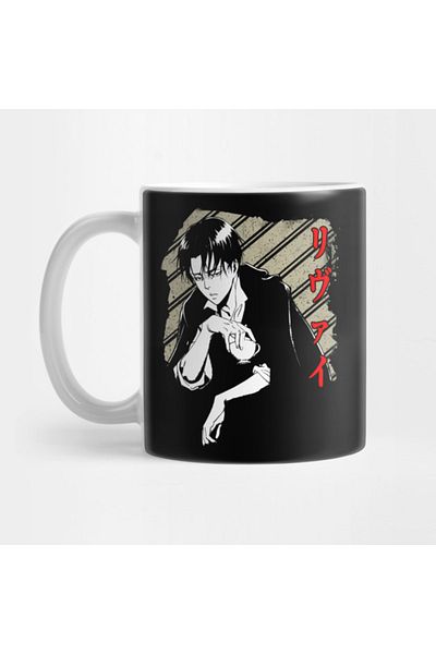 Pixxa Levi Aot Mug Cup