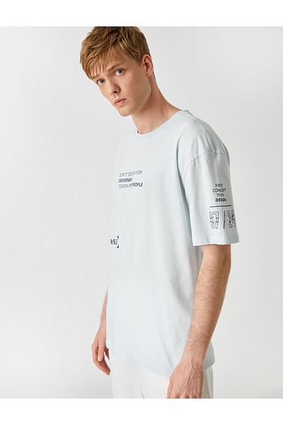 Koton Oversize Printed T-Shirt
