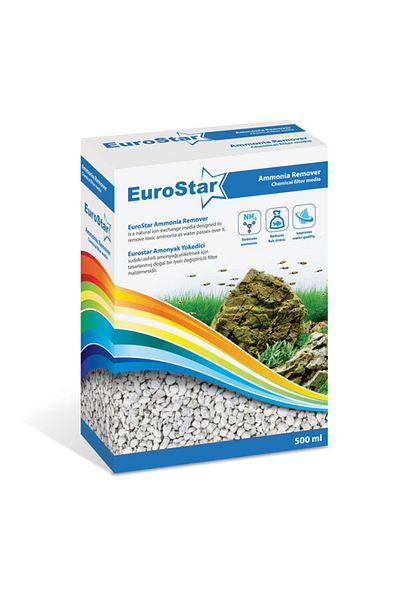 EuroStar Ammonia Remover Zeolite Filter Material 500 ml