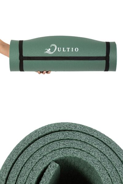Ultio Spor Taşıma Askılı 10 Mm Pilates Minderi Kaymaz Taban Yoga Matı Isteğe Bağlı Kamp Matı