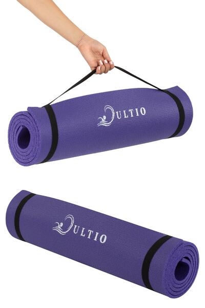 Ultio Spor Taşıma Askılı 10 Mm Pilates Minderi Kaymaz Taban Yoga Matı Isteğe Bağlı Kamp Matı