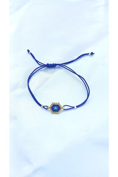 Atolye Ferda Miyuki Evil Eye Themed Lucky Bracelet (minimal)