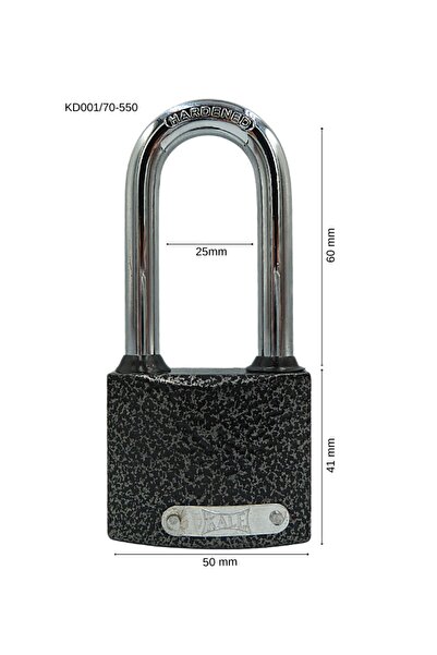 Kale Kilit قفل خطاف طويل من كالي كاستينغ، عبوة نفطة 50 مم