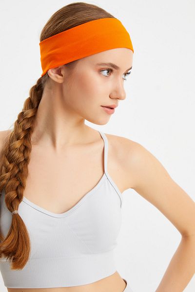 Butikgiz Bandană sportivă pentru femei din bumbac pieptănat - anti-alunecare, ultra-ușoară, anti-transpirație