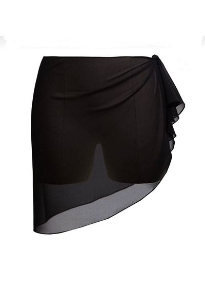 pistore Pareo Black Chiffon