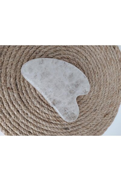 Hd Marketim Piatra naturala Cristal Quartz Piatra pentru masaj facial Gua Sha Heart croială