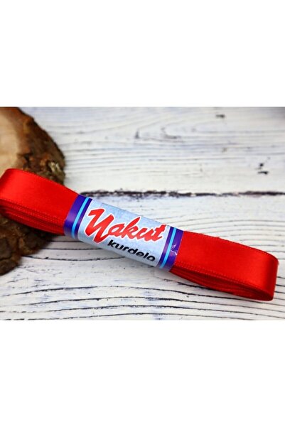 Elzem Tasarım Hediyelik Κορδέλα Σατέν 2 εκ. 10 μέτρα Κόκκινη