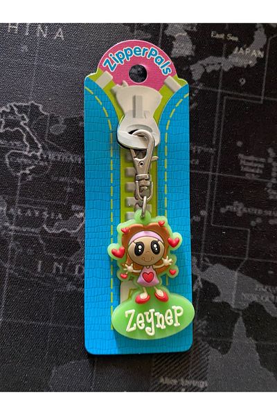 Top Model Zeynep Keychain Zipper Ornament