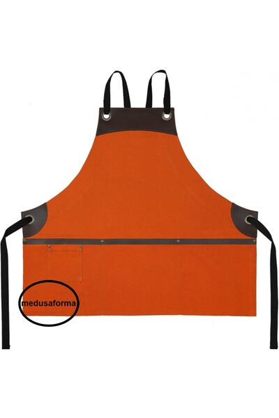 medusaforma Askılı Mutfak Önlüğü Master Chef Cafe Restaurant Şef Garson Aşçı ...