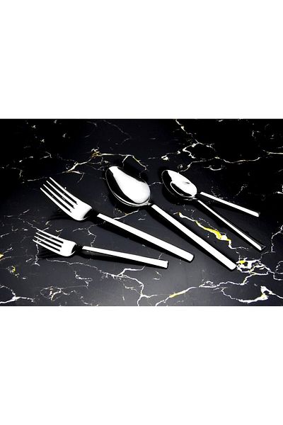 gök Tuana 60 Pieces 12 Person Cutlery Set