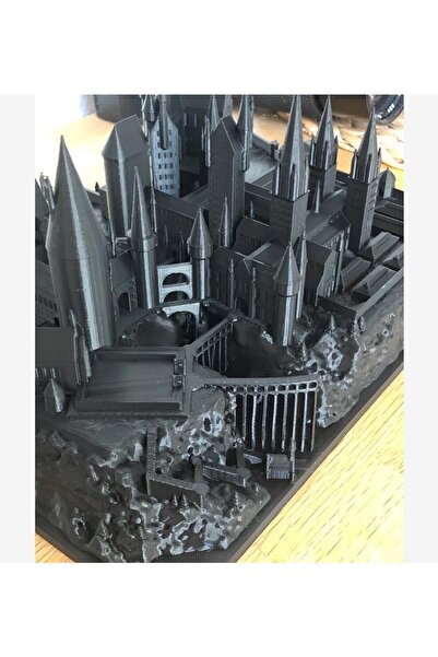 TuransoyCraft Hogwarts Cadılık Ve Büyücülük Okulu Harry Potter Maket Biblo (büyük Boy)