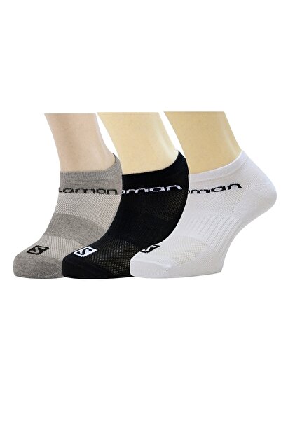 Salomon L36937500 Live Low 3 Pack Çorap Çok Renkli Unisex Çorap