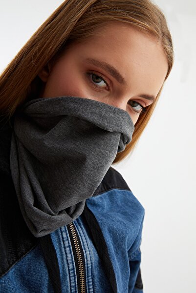 Butikgiz Γυναικείο Προστατευτικό 4 λειτουργιών, Βαμβακερό, Ευέλικτο, Αντι-Ιδρώτα, Μπαντάνα, Γιακάς Λαιμού, Μπουφέ, Μάσκα