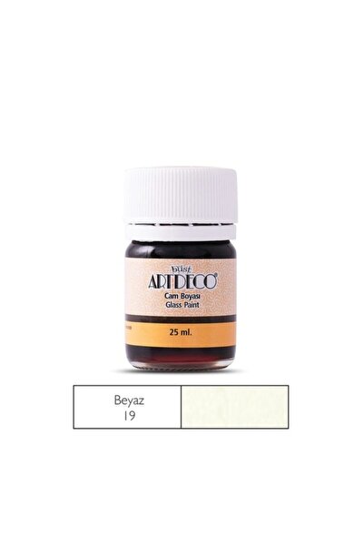 Artdeco CAM VİTRAY BOYASI 25 ML. 19 BEYAZ