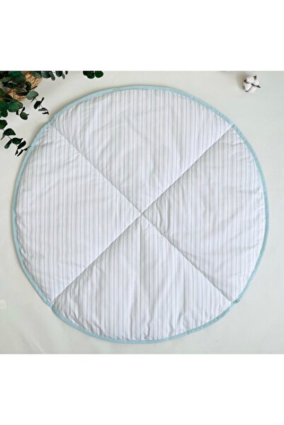 Be&Be Store Organik Pamuk Elyaf Dolgulu Şık Fırfırlı Oyun Matı