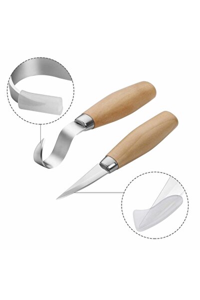EFEARMS Ahşap Kaşık Kuksa Oyma Bıçağı
