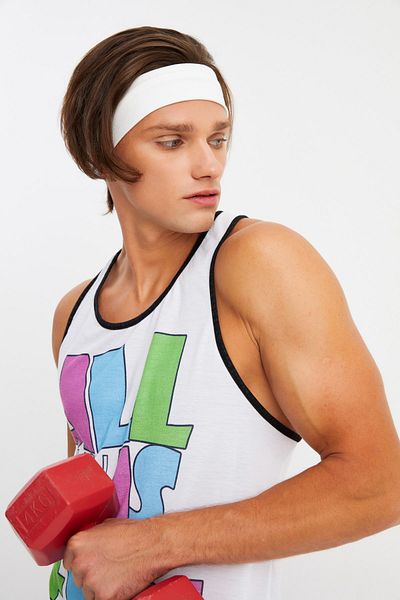 Butikgiz Men's Cotton Combed Cotton, Anti-Slip, Anti-Sweat, Ultra Light, Sports Hair Band Bandana