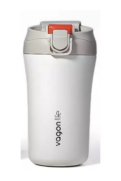 Uzspace كوب من الفولاذ المقاوم للصدأ Vagonlife Vgn2004 سعة 400 مل