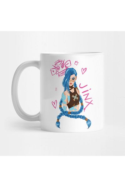 Pixxa Jinx Arcane Mug