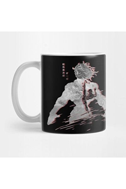 Pixxa Demon Legacy Grey V.: Hanma Baki Manga/anime Kupa Bardak