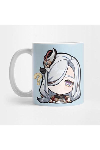 Pixxa Shenhe What?Genshin Impact Mug