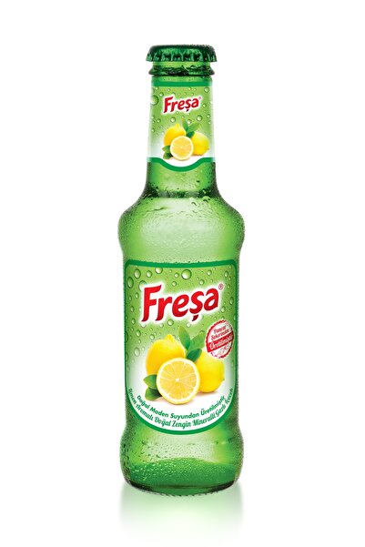 FREŞA 200 ml Limon Aromalı Doğal Zengin Mineralli*24 Adet