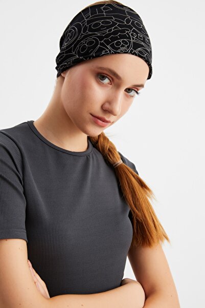 Butikgiz Kadın Çift Taraflı Kullanım Alternatifli, Pamuklu Penye, Kaymaz, Haf...