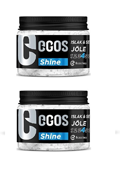 Egos Islak & Sert Jöle Shine No 4 400 Ml X 2 Adet