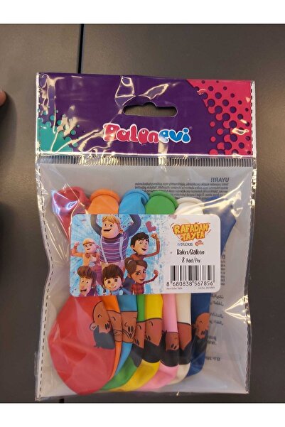 BalonEvi Rafadan Tayfa 8 Lı Balon