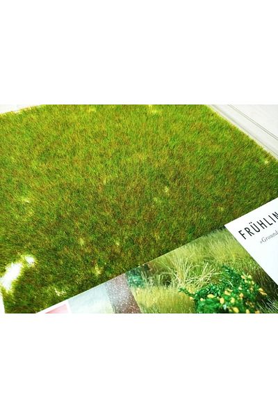 Busch 1:87 Ho Model Diorama Spring Grass Weed Floor (29 X 21 Cm)