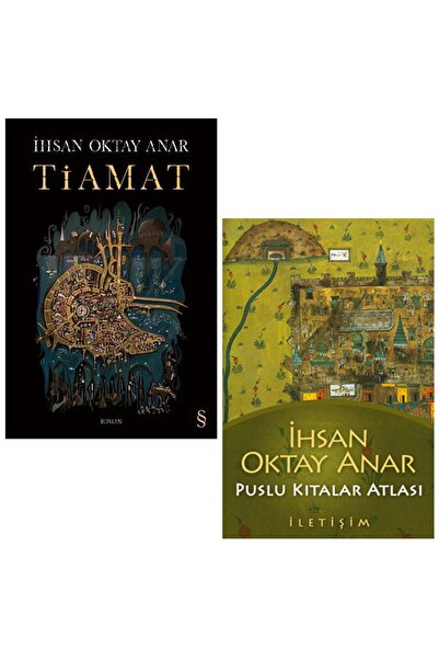 Everest Yayınları Ihsan Oktay Anar 2 Kitap Set / Tiamat - Puslu Kıtalar Atlası
